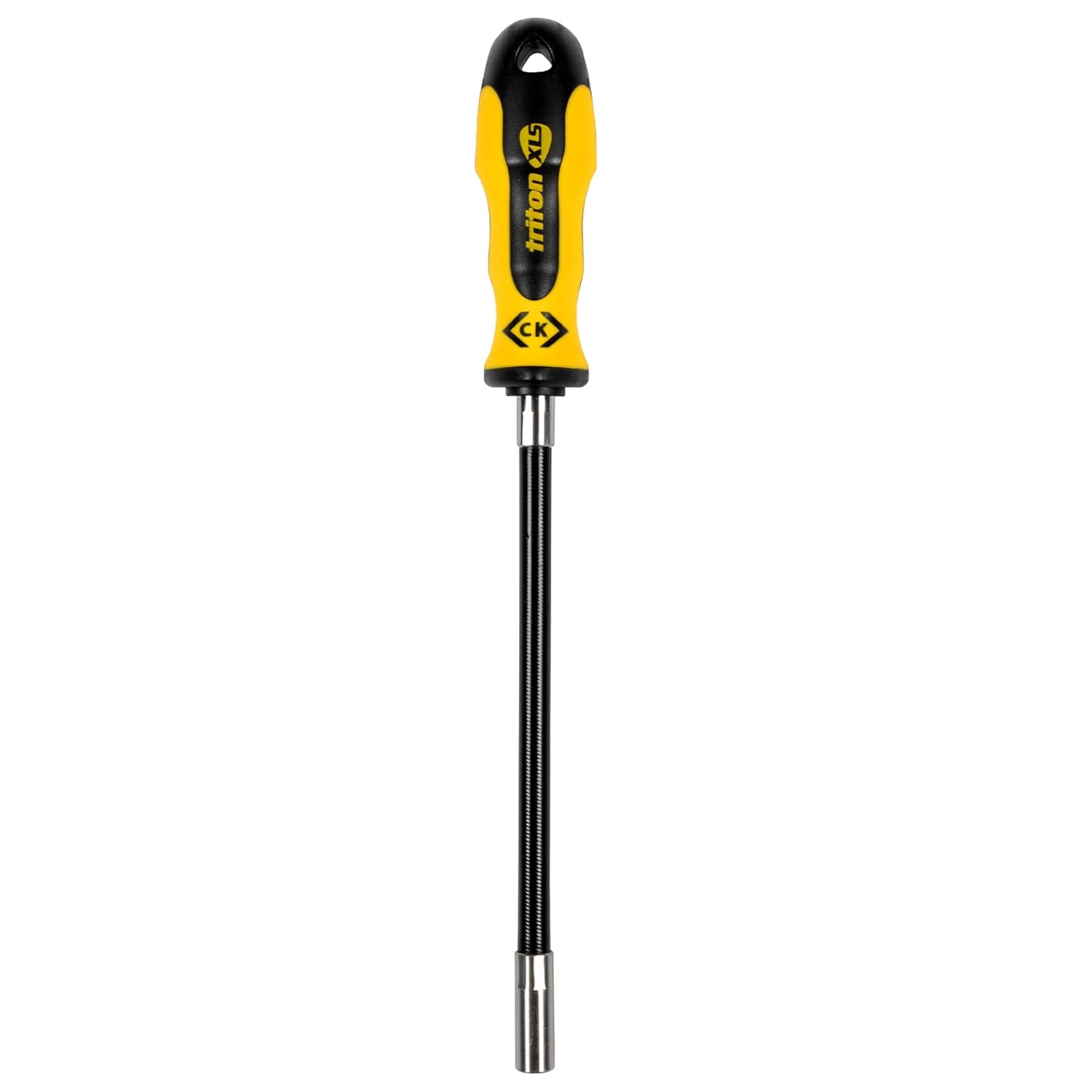 C.K T4760 Flexible Shafted Screwdriver,6 mm x 200 mm, Multi-coloured