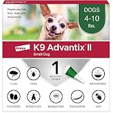K9 Advantix II Flea &amp; Tick Topical for Small Dogs 4&ndash;10 lbs., 1ct