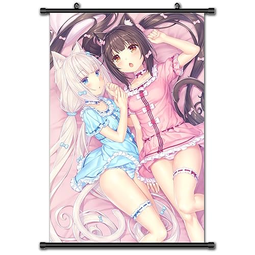 FOZUBB Anime Poster Nekopara Chocolat Vanilla
