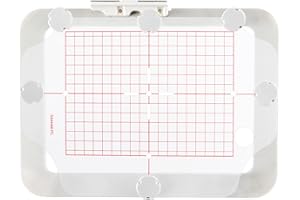 MagnaHoop Magnetic Hoop for Brother PE900 SE2000 PE800 SE1900 PE770 780D PE700 PC6500 Brother Innovis 1250 700 and Babylock Accord BLR BLR2, Metal Magnet Embroidery Machine Sash Frame (5x7-SA444M)