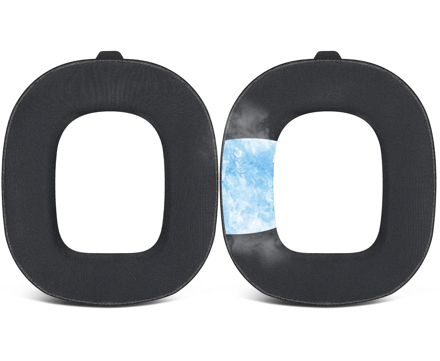 SOULWIT Cooling Gel Replacement Earpads for Astro A50X/A50 Gen4/A50 Gen5 (Do Not Fit A50 Gen 3) Headset, Ear Pads Cushions with Ice Silk Fabric - Black