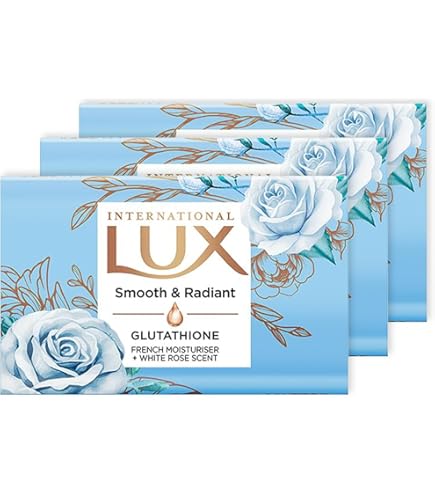 lux glutathione soap LUX International Smooth & Radiant Bath Soap with Glutathione & French  Moisturizer