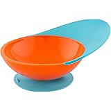 Boon Catch Bowl With Spill Catcher Blue/Orange