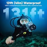 AKASO V50 X Action Camera 4K 30fps Waterproof 40M EIS Touch Screen view 8