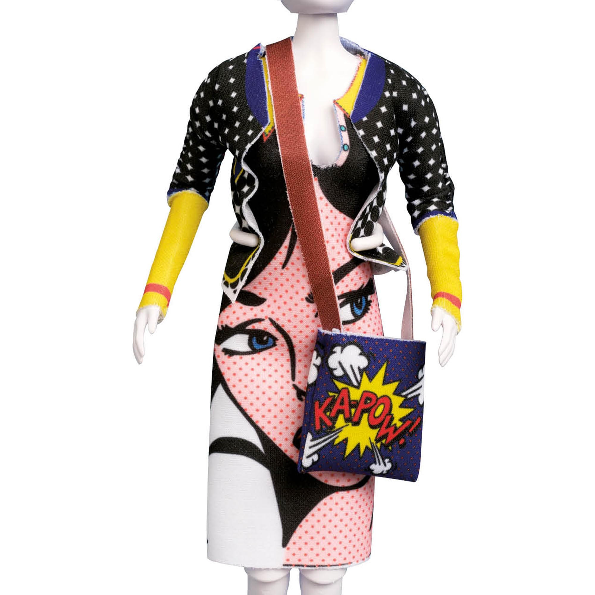 Vervaco Dress Your Doll, Synthetic Fiber, Multi-Colour, 31 x 24 x 1 cm