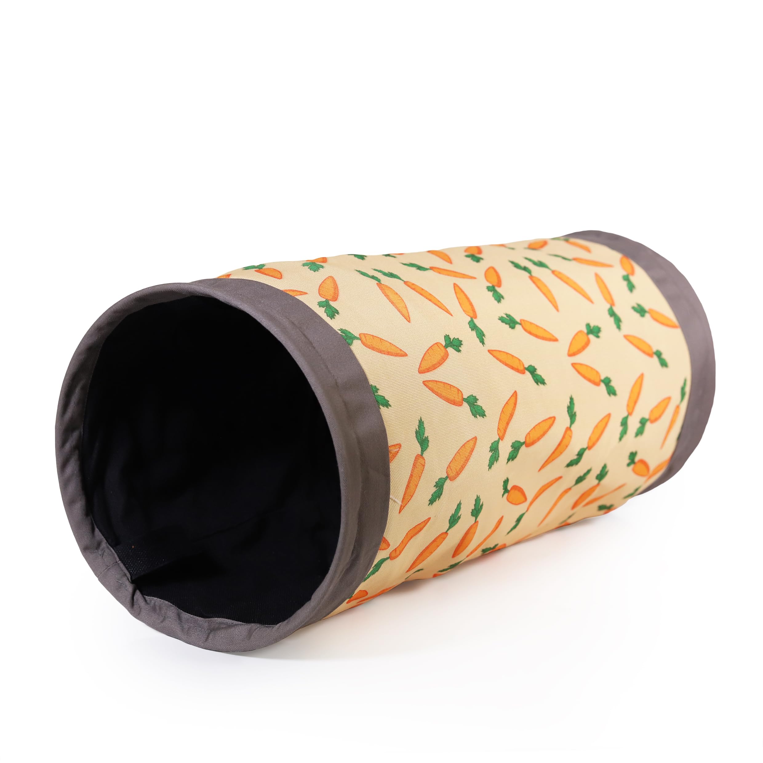 Rosewood Snuggles Carrot Fabric Tunnel for Small Animals