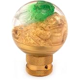 Thruifo MT Gear Stick Shifter Knob, Lucky Gold Car Shift Handle Fit Most Automatic Manual Transmissions