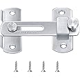 Wapodeai Stainless Steel Gate Latches, Household, Bathroom, Outdoor, Garage, Primary Colors.