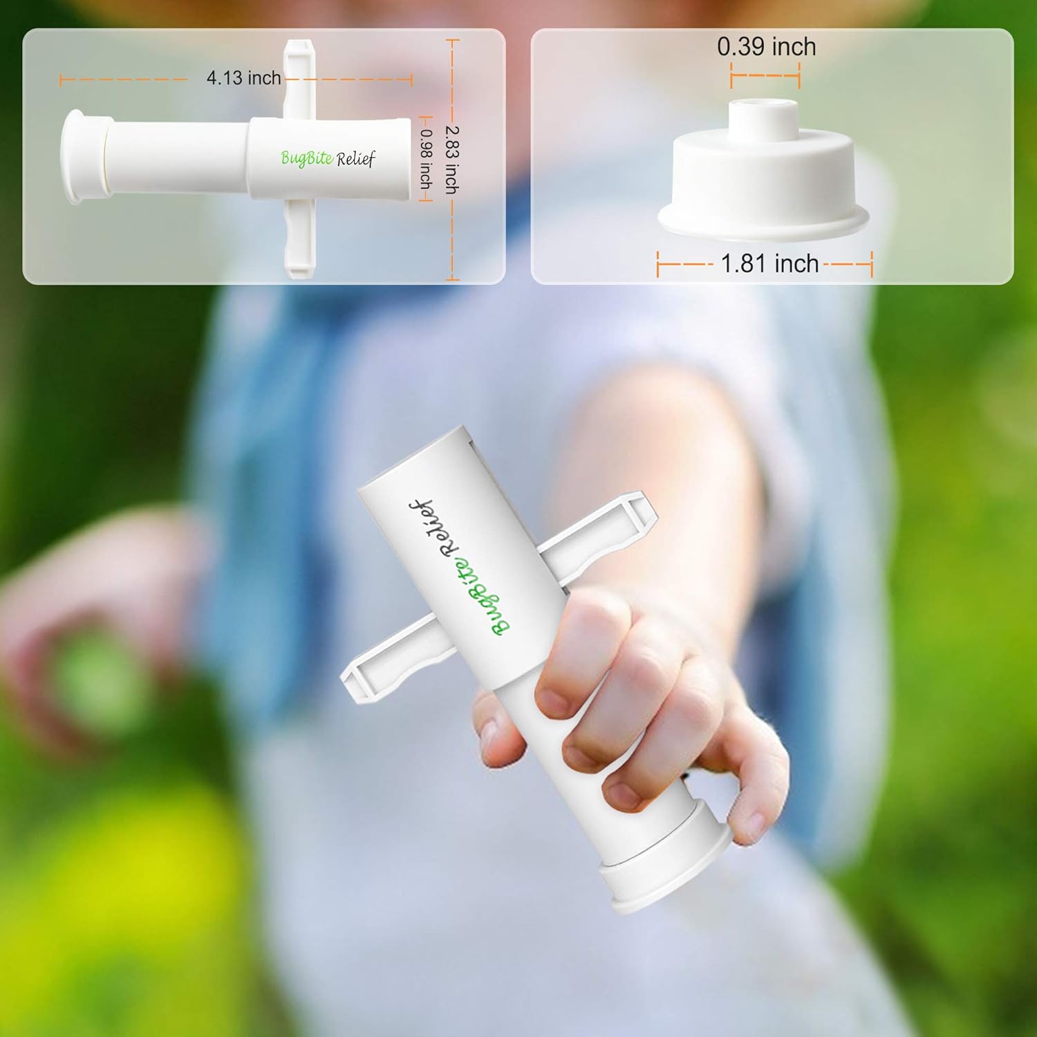 Nano shield 3 Pack Instant Pain Relief Tool, Sting & Bite Venom Extractor, Bite Relief Suction, Venom Remover, In'sect Bite Relief for Hiking Grilling Outdoors, White: Health & Personal Care