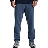 Project Titan Men's Sweatpants Lounge Cotton Casual Sweat Pants Straight Leg Open Bottom Joggers with Pockets