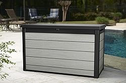Keter Denali 200 Gallon Resin Large Deck Box with