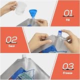 TOURIT Reusable Ice Packs 3 Pack 9.75 x 9.75 x 1 in Cooler Gel Packs view 7
