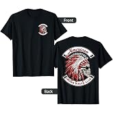 American Motorcycle Indian Bikers Club Biker Culture Tees T Shirts for Men and Women
