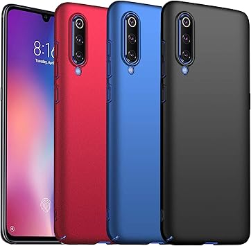 KZIOACSH [3 Pack] Funda para Xiaomi Mi 9 SE,[Ultra Slim],[Anti-Rasguño] Protectora Caso de Duro Cover Case para Xiaomi Mi 9 SE: Amazon.es: Electrónica