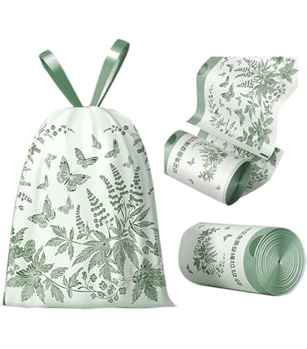 Happy Haven Trash Bags For 2 3 4 Gallon Trash Can Small Garbage Bags Bedroom And Bathroom Decorative Cute Wastebasket Liner 50 Count Sand Se~p141544952