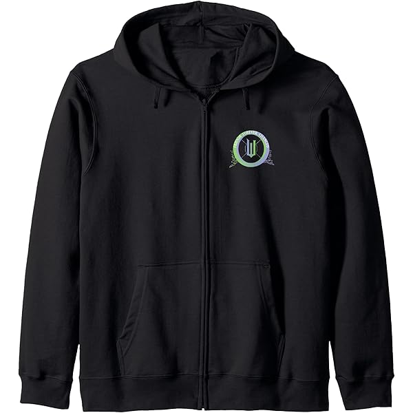 Amazon.com: Wicked Logo Front & Back Zip Hoodie : Clothing, Shoes