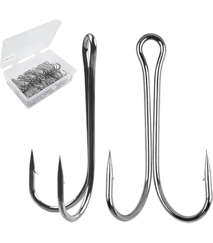 double fishing hook with open shank Amazon.com : 100pcs Double Fishing Hooks, Durable Open Shank Double Frog  Hook, High Carbon Steel Sharp Fishhook Extra Strong Small Fly Tying Hook  for Saltwater Freshwater : Sports & Outdoors