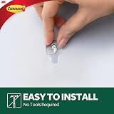 Command Outdoor Decorating Clips 17026H-AW Mini Clear Hooks 20pk + 24 Strips view 4