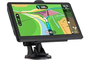 JOGANVE Car GPS Navigation GPS Navigation for Truck & RV & Car, Driver Alerts, Turn-by-Turn Directions, 2025 Map and Free Update Map