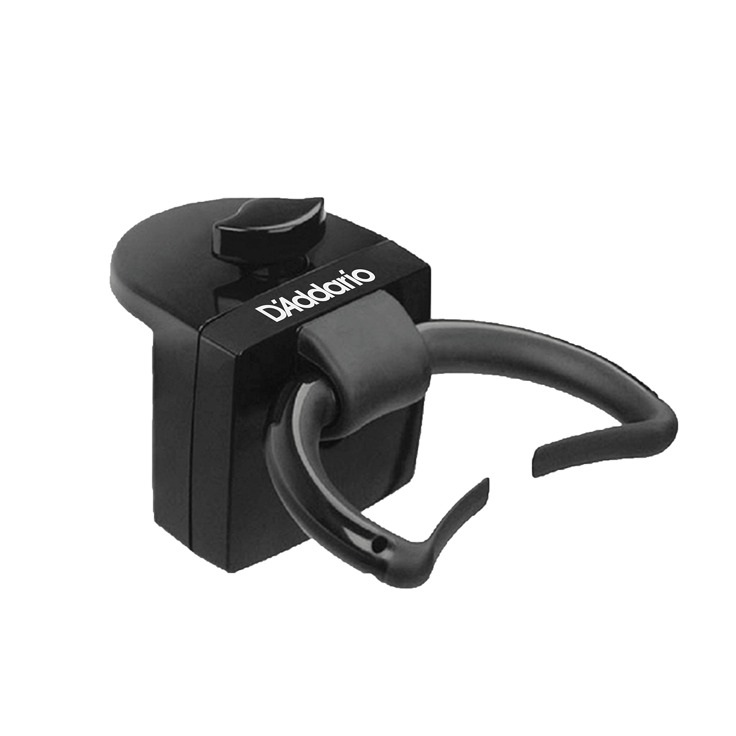 D'Addario Guitar Dock - Adjustable Clamp Guitar Neck Rest - Fits to Any Flat Surface with Edge - Rotates for Multiple Angles