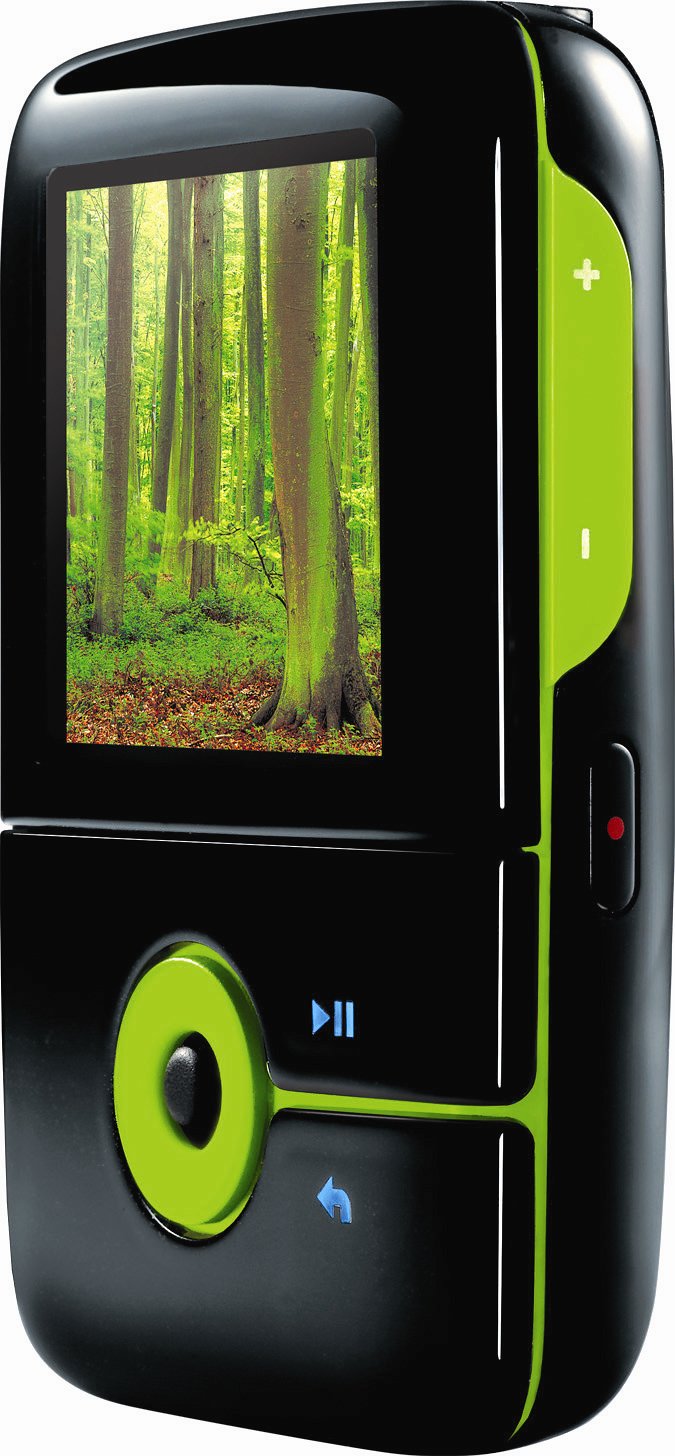 Amazon.com: Creative Zen V Plus 2 GB Portable Media Player (Black/Green):  Home Audio & Theater
