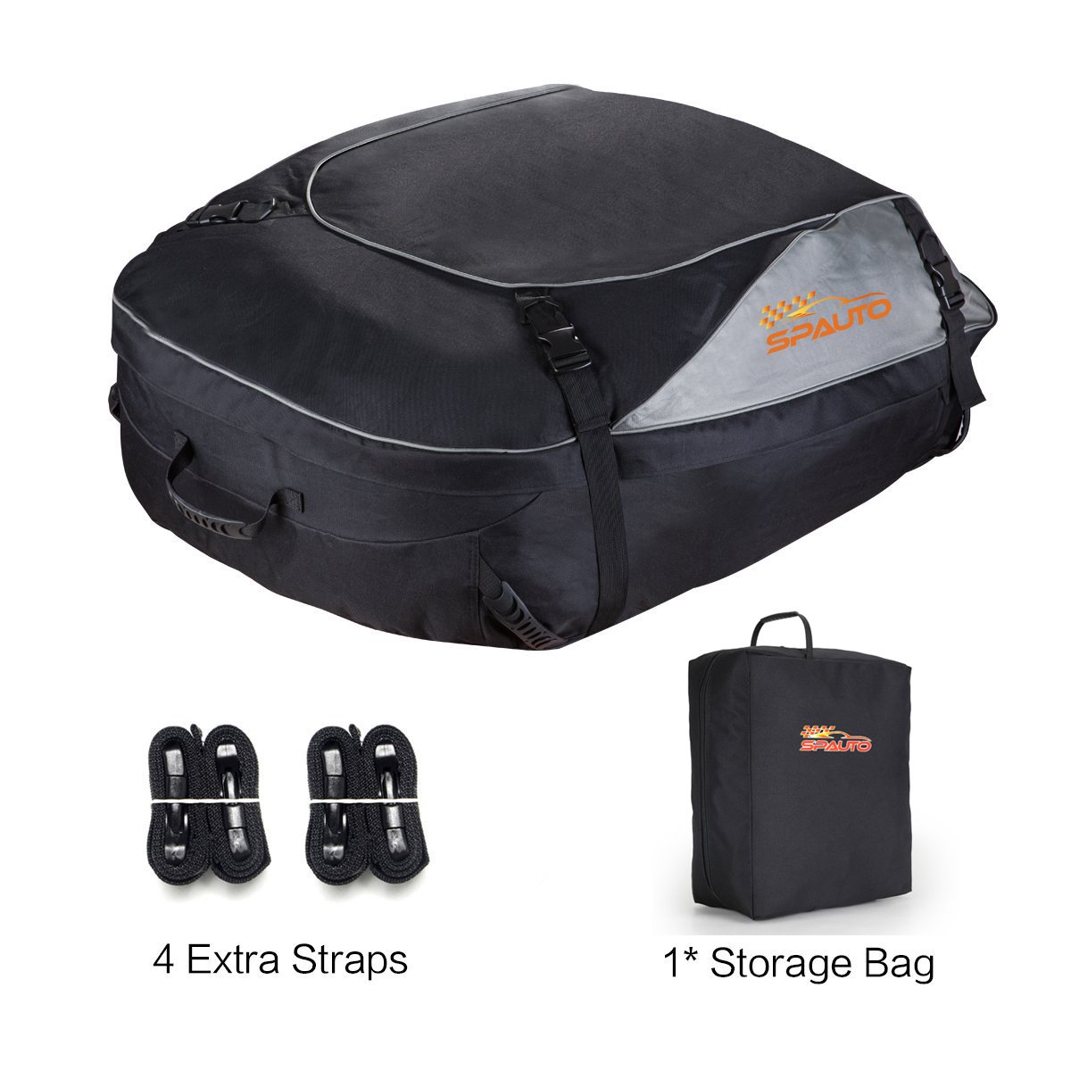 Water Resistant Duty Rooftop Cargo Carrier SPAUTO Car Cargo Roof Bag 15