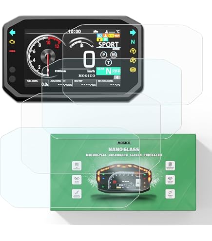 Speedo Angels Displayschutzfolien Für ZUMO XT2 – 2x Klar & 2x Entspiegelt, Kratzfest