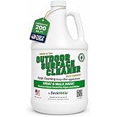 MAX Defender Ready-to-Use Outdoor Cleaner | Eliminates Stains from Mildew, Algae &amp; Lichen | Multi-Surface Cleaner for Decks, Patios, Driveways, Siding, Concrete, Vinyl, Wood, Fences &amp; Outdoor Surfaces