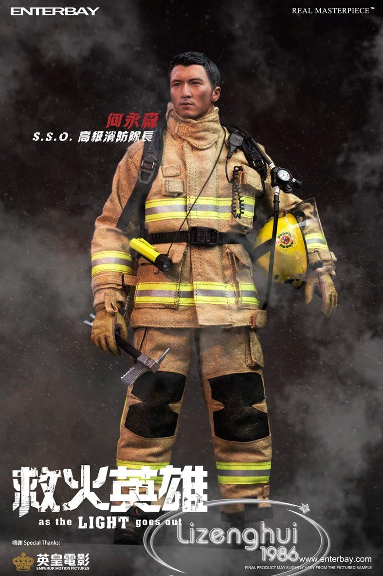 Enterbay EB As the Light Goes Out Senior Station Officer Ho Wing Sam Xie Ting Feng 1/6 Scale