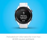 Garmin Approach S12 GPS Golf Watch 42k+ Courses White 010-02472-02 view 4