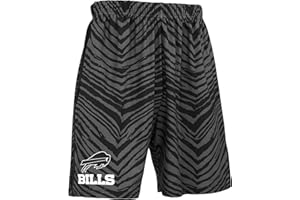 Zubaz NFL Men's Adult 7" Inseam Shorts in Vibrant Camo, Zebra, Confetti and Fade Styles (Small - 3XL)