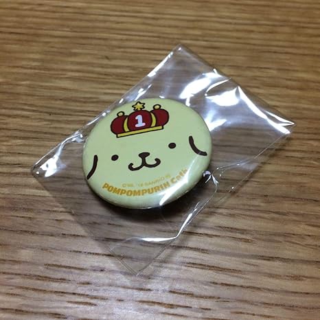 Amazon Co Jp 非売品 ポムポムプリン カフェ 限定 缶バッジ 缶バッヂ 缶バッチ キャラクター サンリオ ホビー 通販