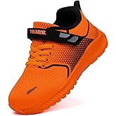 YOLARK Kids Sneakers for Boys Girls Running Tennis Shoes Non-Slip Fashion Lightweight Breathable Sport Athletic