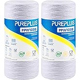 PUREPLUS 5 Micron 10 x 4.5 Whole House Water Filter for Well Water 2 Pack | Compatible with WPX5BB97P, PC10, 355214-45, 355215-45, WP10BB97P, WP5BB97P. Recognized Certification - Food Grade Material