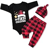 Aalizzwell Newborn Infant Baby Boys Christmas Outfit