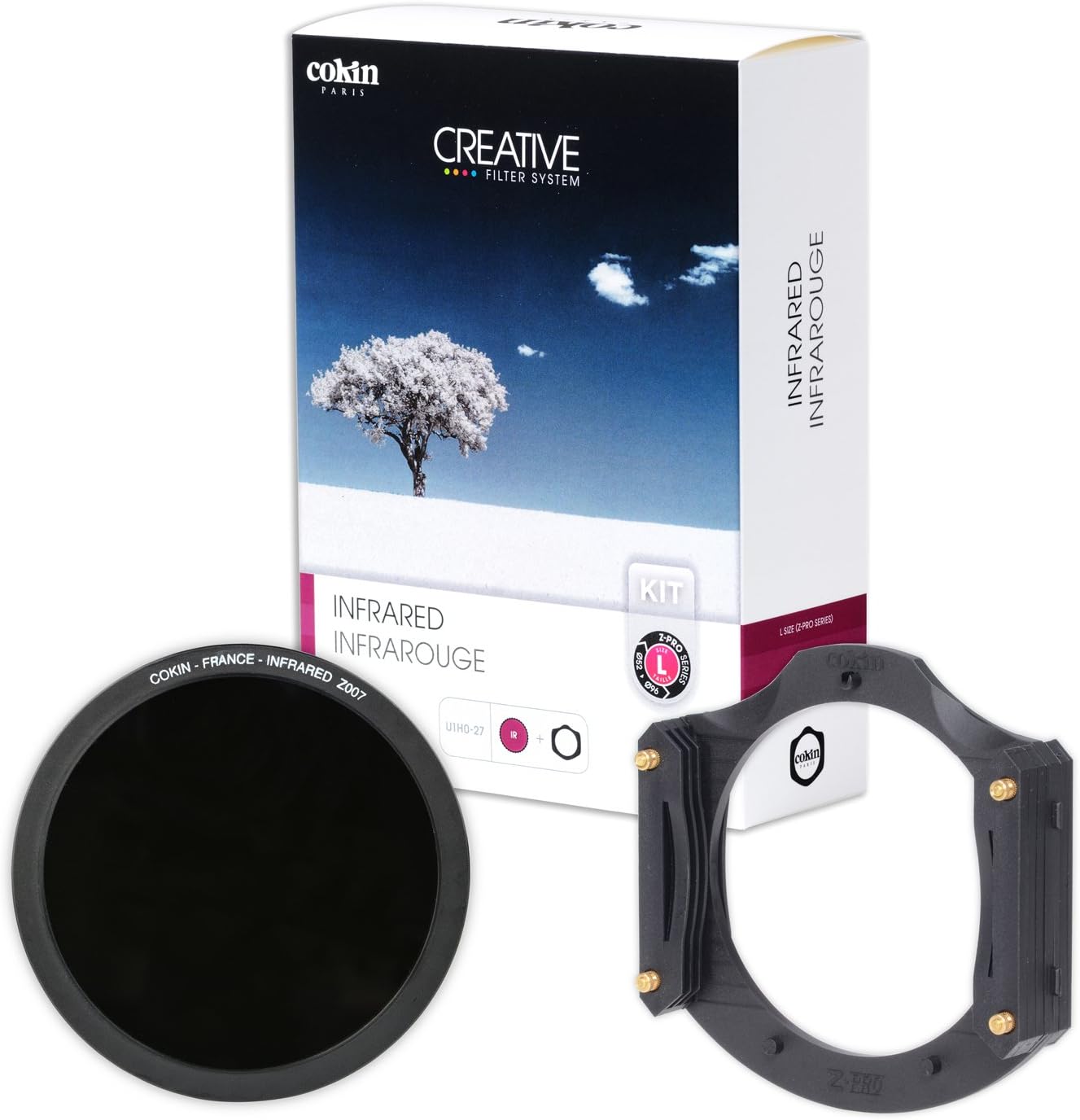 Cokin Square Filter Infrared Creative Kit - Includes L (Z) Series Filter Holder, Infrared 720 89B (Z007)