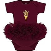 Creative Knitwear College Baby Tutu Bodysuit Dress-Team Logo, Multiple Colors, for Girls (0-12 Months)