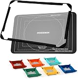 MOZOOSON Jigsaw Puzzle Board 32 x 22in with 6 Sorting Trays and Cover view 8
