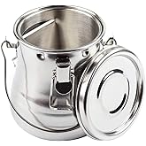 MYARTOOL Paint Brush Washer, Portable Leak-Proof Brush Cleaner with Lid and Filter Screen, 4.7" tall x 4.4" dia.