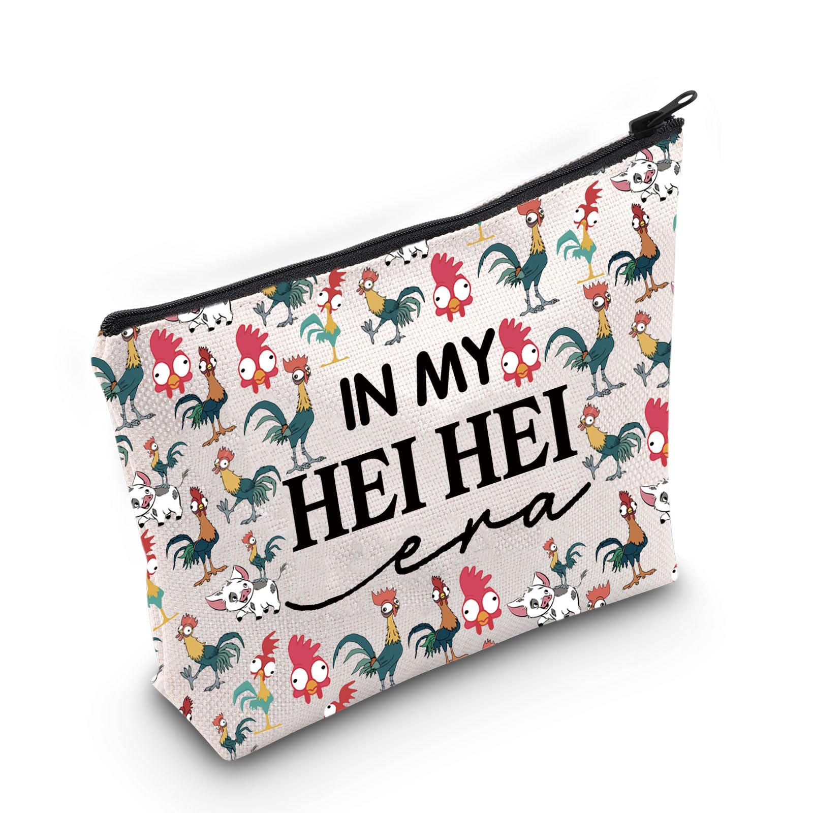 TSOTMO Hei Hei Merch Chicken Gift Rooster Chicken Cosmetic Bag for Lovers Chick Mom Gift