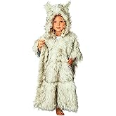 Birdy Boutique Car Seat Poncho for Kids – Reversible Warm Blanket with Hoodie – Safe to Use Over Seat Belts – Easy On, Easy Off, and Doesn’t Impact Seat Performance - Floral Fur – One Size