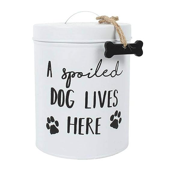 Dog Biscuit Tin Amazon.co.uk Pet Supplies