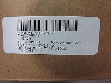 5340 01 456 7985 A 3 Bracket Mounting T Amazon Com Industrial Scientific