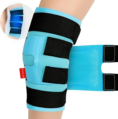 Comfytemp XXL Knee Ice Pack Wrap 360° Coverage Large Neoprene Gel Pad