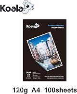Koala Double Sided Matte Laser Photo Paper A4 120gsm 100 Sheets view 2