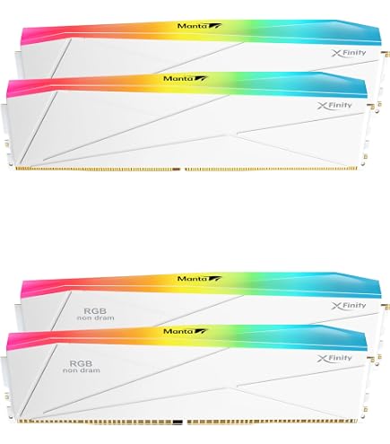 V-Color DDR5 SCC 2+2 KIT Manta XFinity 32GB(16GBx2) 8000MHz CUDIMM