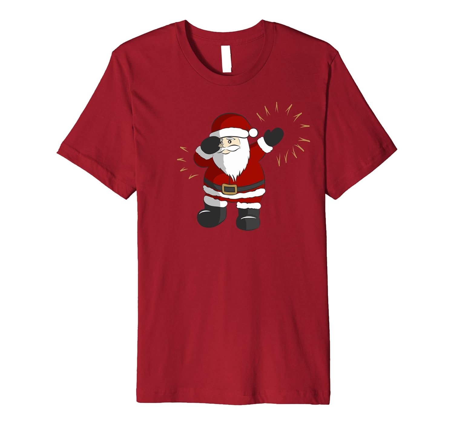 Santa Dab Merry Christmas T-Shirt Funny Dabbing Xmas Tee-ANZ