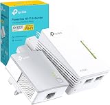 TP-Link TL-WPA4221 KIT AV600 Powerline WiFi Extender 300Mbps 2+1 Ethernet UK