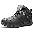 NORTIV 8 Men's Waterproof Hiking Boots, Lightweight Tactical Boots for Men, Mid Ankle Men's Hiking Boots for Trekking Trails, Outdoor Adventures Hiking
