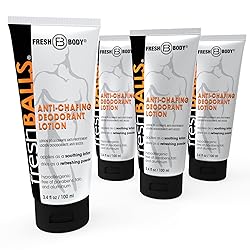 FRESH BALLS Lotion (4 Pack) | Anti-Chafing Men's
